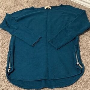 Michael Kors Teal Crew Neck Sweater
